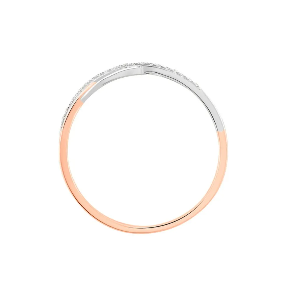 Bague Batista Or Bicolore Diamant
