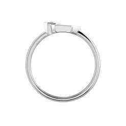 Bague Bee Good Argent Blanc Oxyde De Zirconium