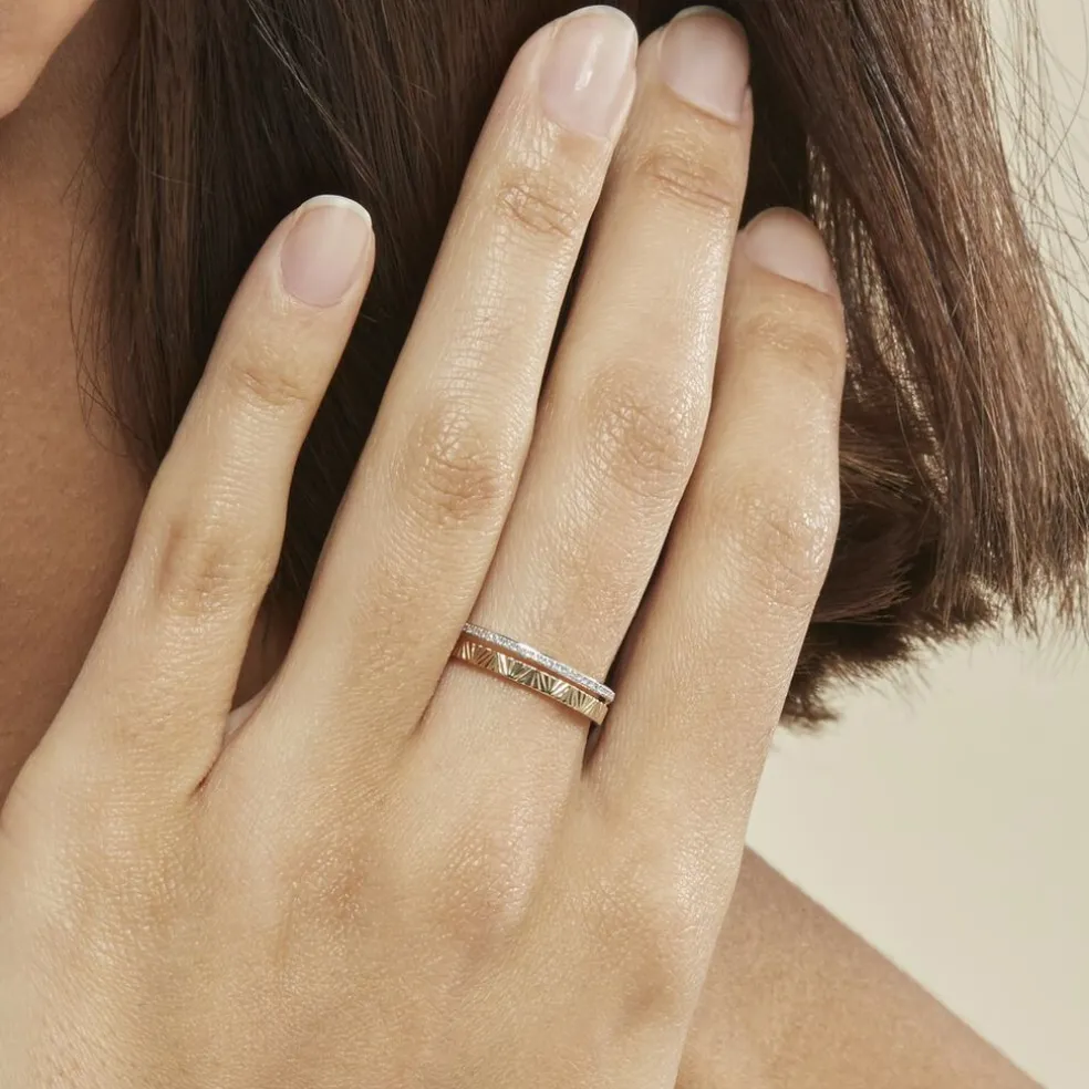 Bague Belinda Or Jaune Diamant