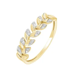Bague Berinice Or Jaune Diamant