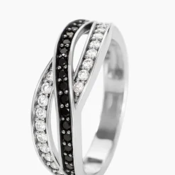 Bague Bethany Argent Blanc Oxyde De Zirconium