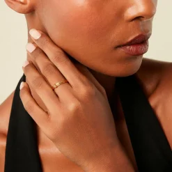 Bague Bohemian Plaqué Or Jaune