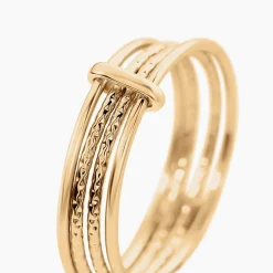 Bague Bohemian Plaqué Or Jaune