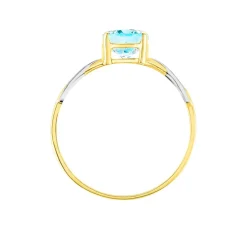Bague Bonnie Or Bicolore Topaze