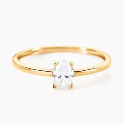 Bague Borje Or Jaune Oxyde De Zirconium