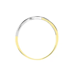Bague Brixia Or Bicolore Diamant