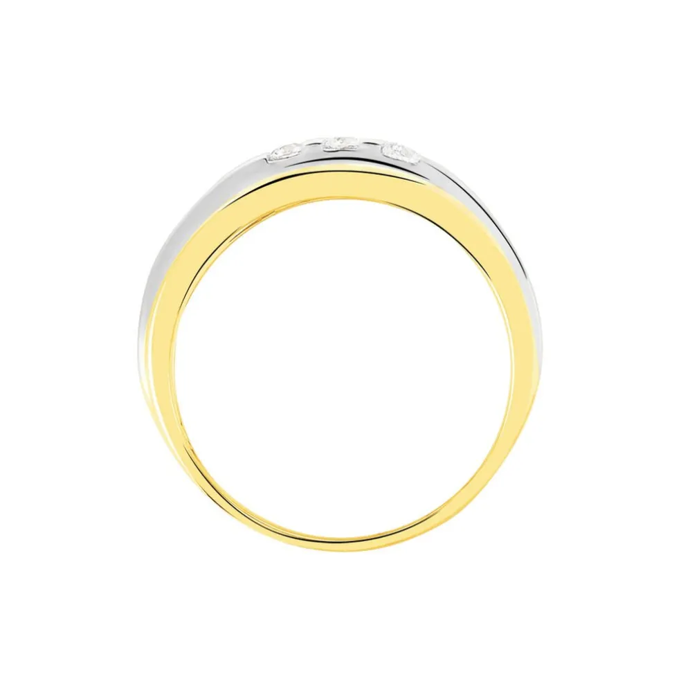 Bague Bryanna Or Bicolore Diamant