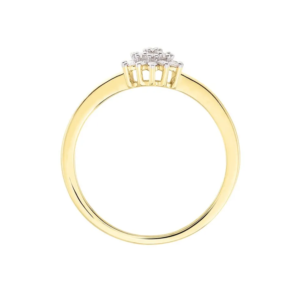 Bague Caliopee Or Jaune Diamant
