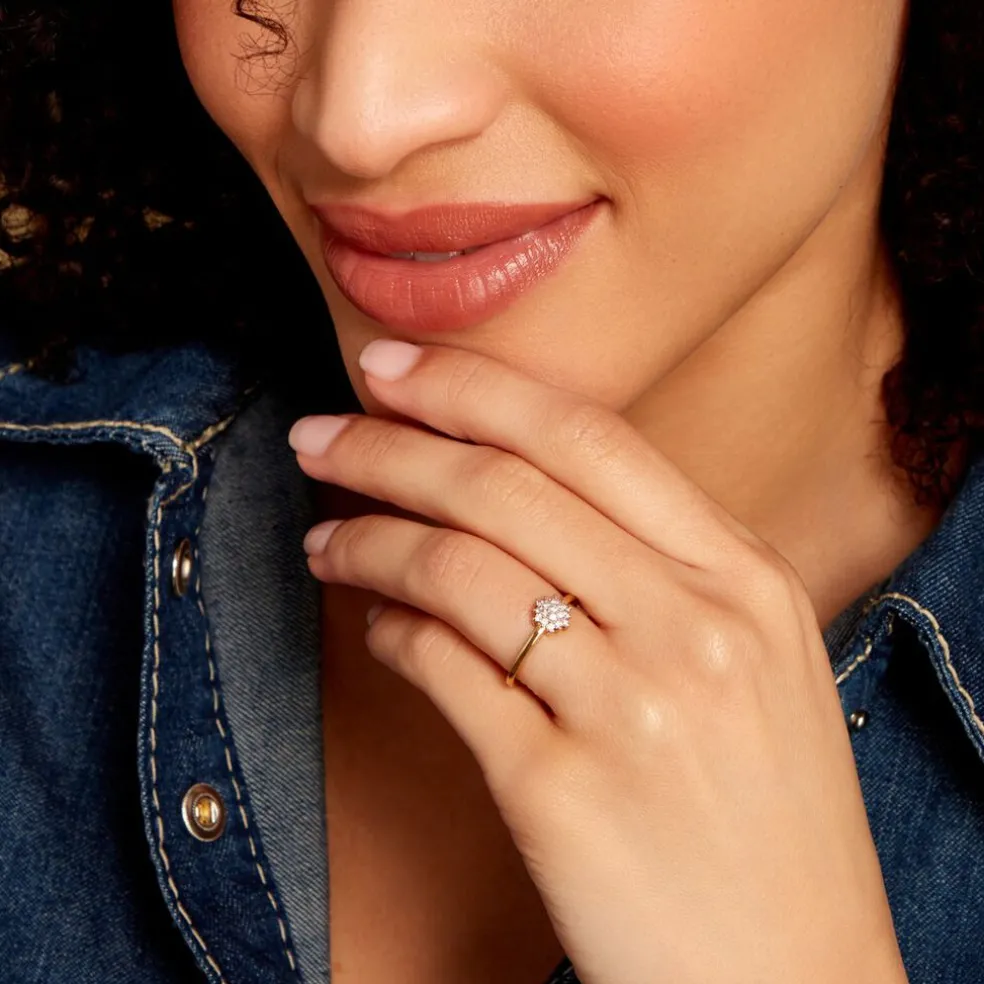 Bague Caliopee Or Jaune Diamant