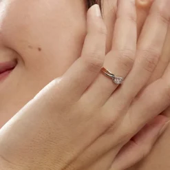 Bague Callie Or Bicolore Diamant