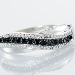 Bague Calliste Or Blanc Diamant
