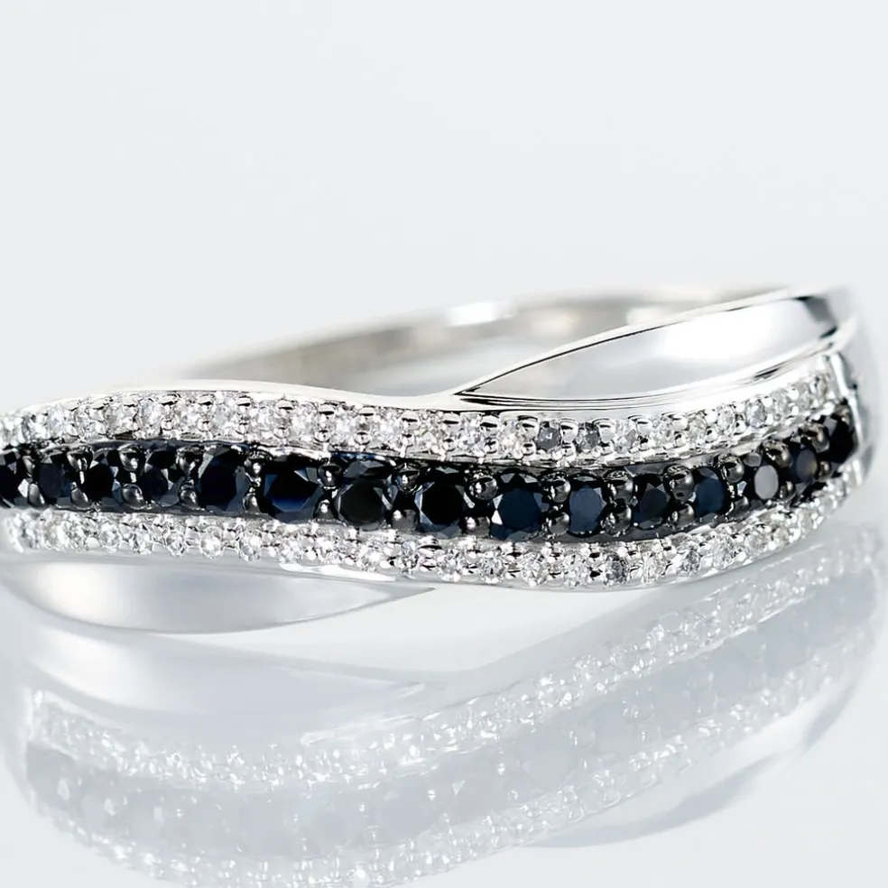 Bague Calliste Or Blanc Diamant