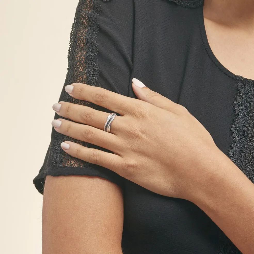 Bague Calliste Or Blanc Diamant