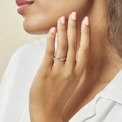 Bague Callysta Or Blanc Diamant