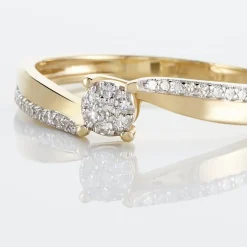 Bague Callysta Or Jaune Diamant