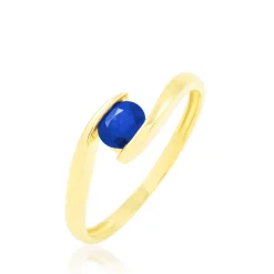 Bague Camilia Or Jaune Saphir