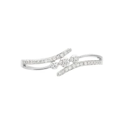 Bague Carey Or Blanc Diamant