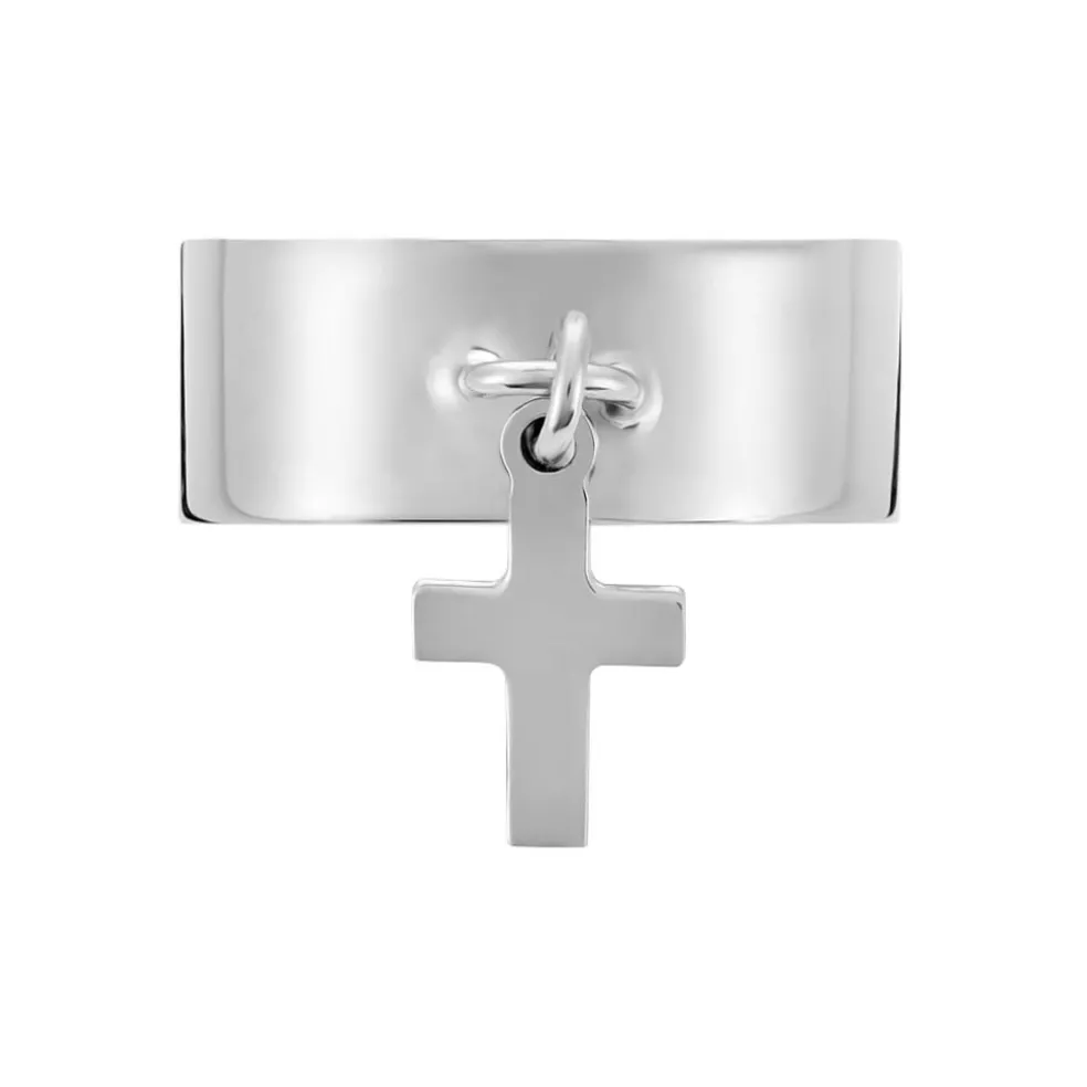 Bague Cecil Argent Blanc