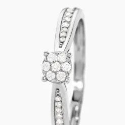 Bague Celia Or Blanc Diamant