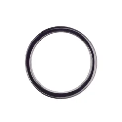 Bague Ceramik Design Argent Blanc Céramique Et Strass