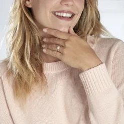 Bague Chou Or Jaune Diamant