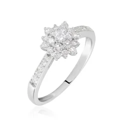 Bague Chouchou Platine Blanc Diamant