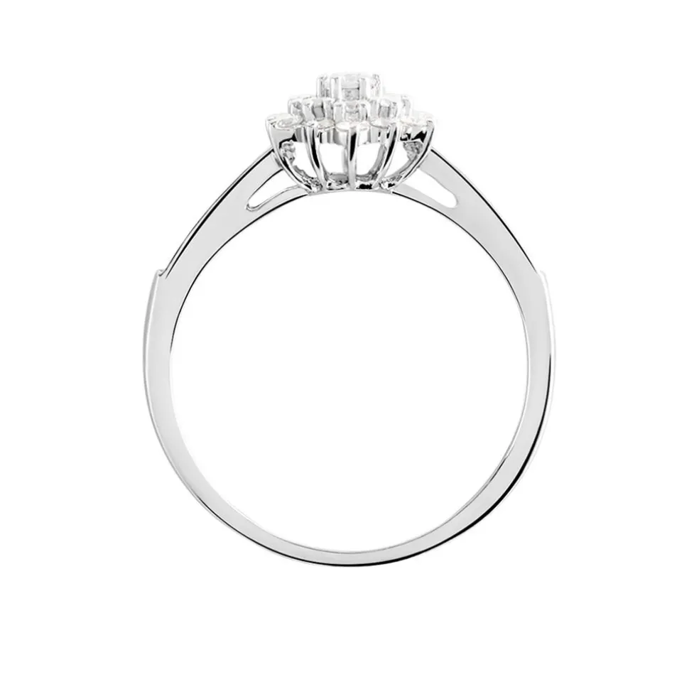 Bague Chouchou Platine Blanc Diamant