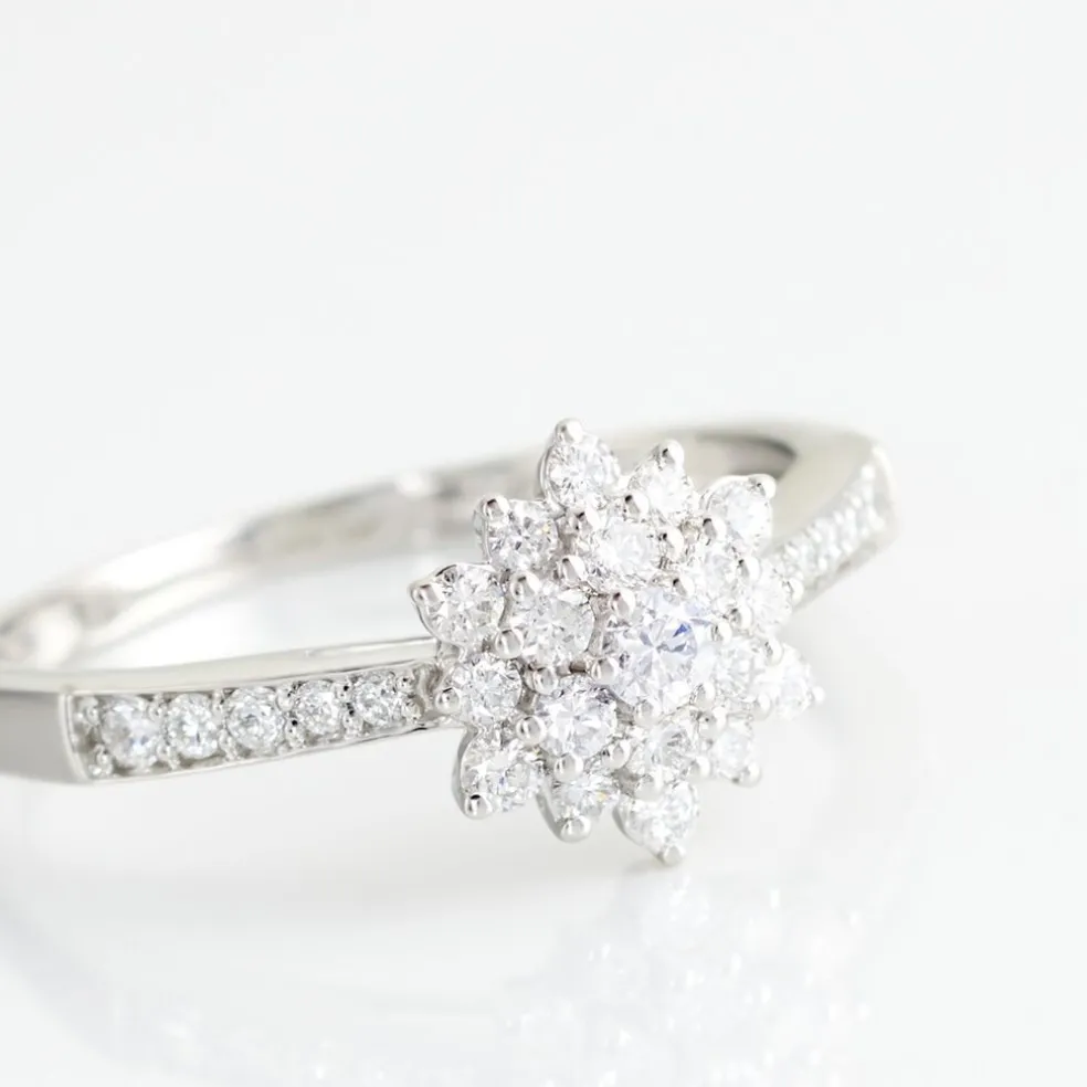 Bague Chouchou Platine Blanc Diamant