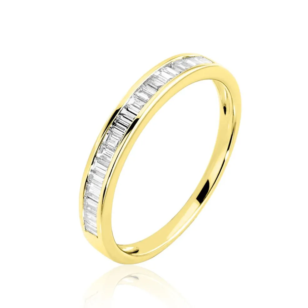 Bague Clemence Or Jaune Diamant