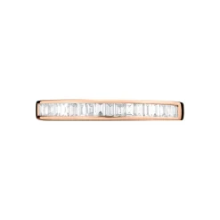 Bague Clemence Or Rose Diamant