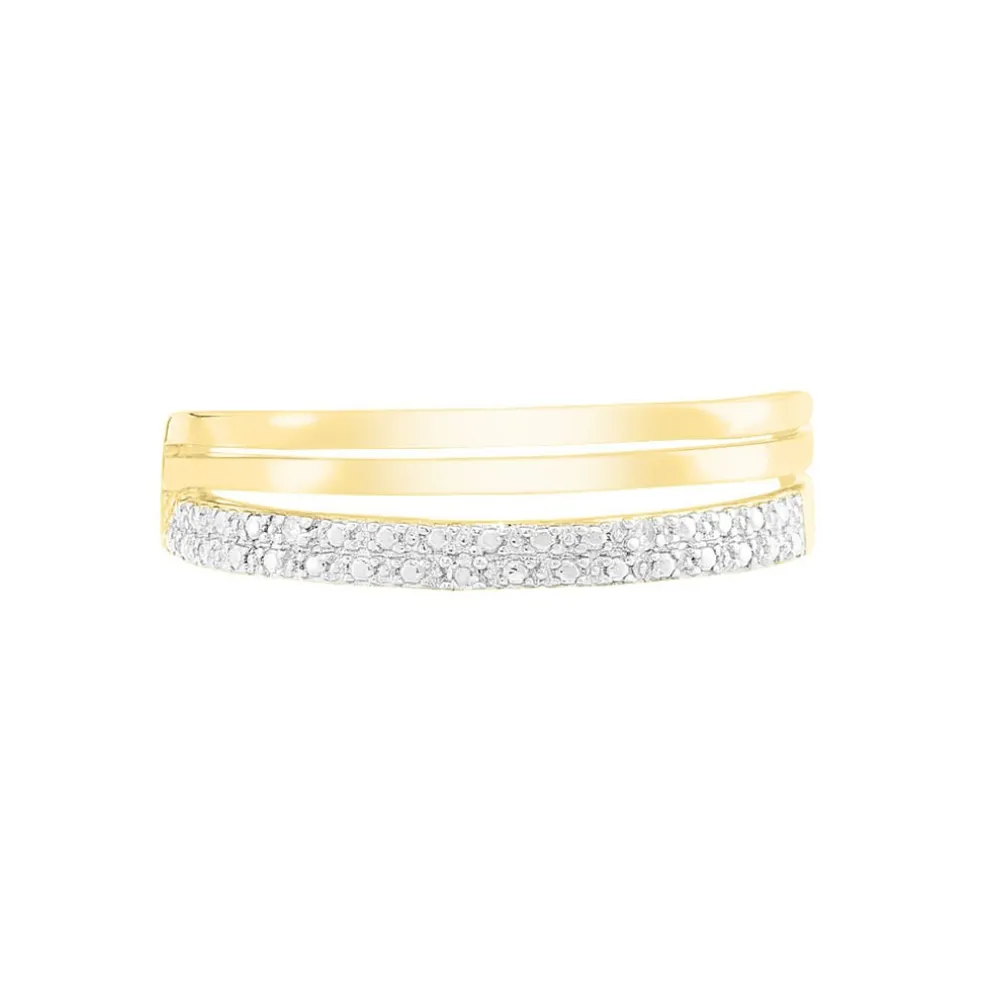 Bague Clotilda Or Jaune Diamant
