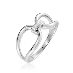 Bague Colas Argent Oxyde De Zirconium