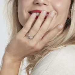 Bague Colas Argent Oxyde De Zirconium