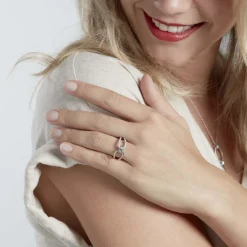 Bague Colas Argent Oxyde De Zirconium