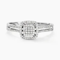 Bague Collection 1986 Or Blanc Diamant