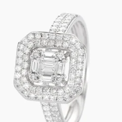 Bague Collection 1986 Or Blanc Diamant