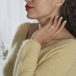 Bague Collection 1986 Or Blanc Diamant