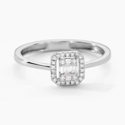 Bague Collection 1986 Or Blanc Diamant