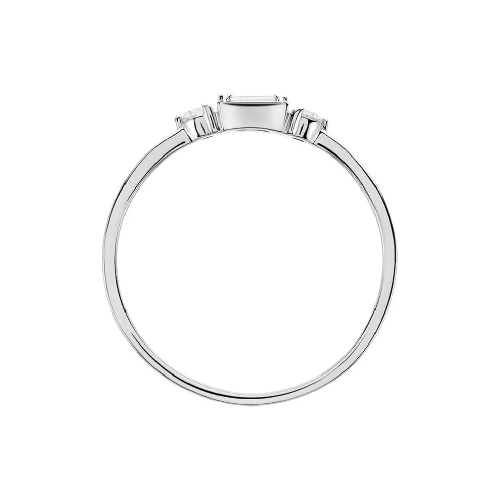 Bague Collection 1986 Or Blanc Diamant