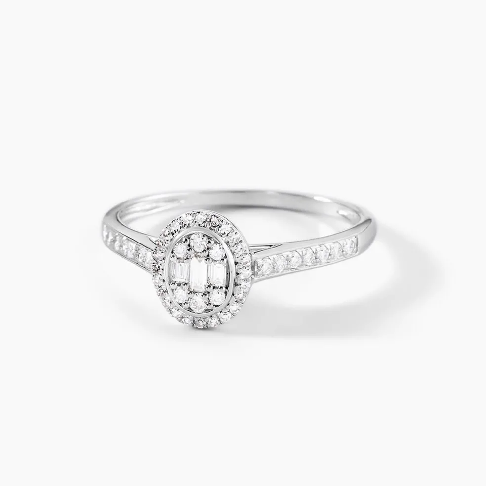 Bague Collection 1986 Or Blanc Diamant