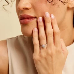 Bague Collection 1986 Or Blanc Diamant