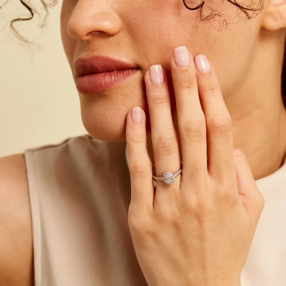 Bague Collection 1986 Or Blanc Diamant