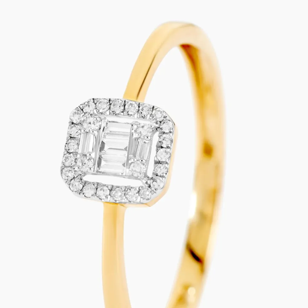 Bague Collection 1986 Or Jaune Diamant