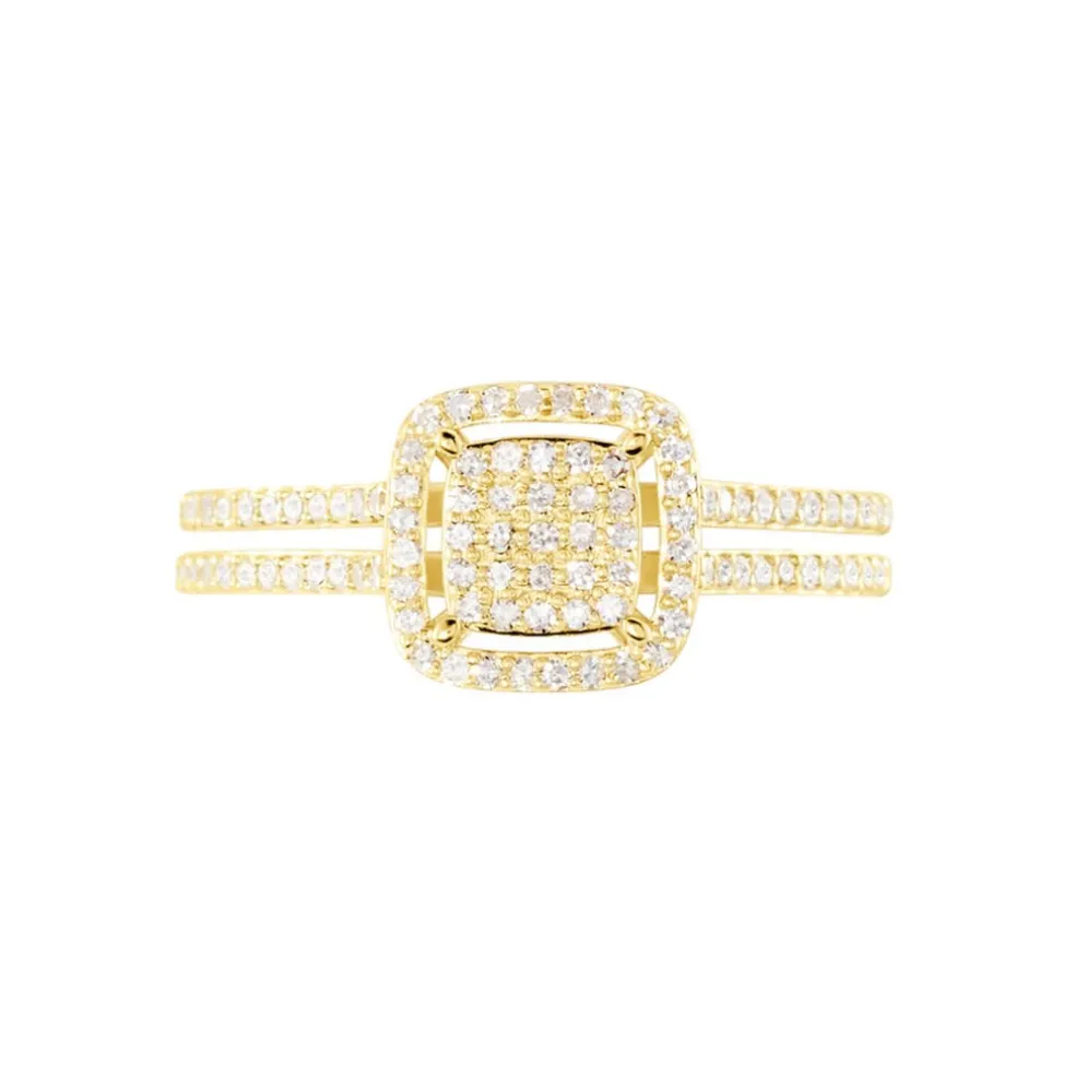 Bague Collection 1986 Or Jaune Diamant