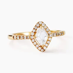 Bague Collection Icone Or Jaune Diamant Synthétique