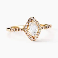 Bague Collection Icone Or Jaune Diamant Synthétique