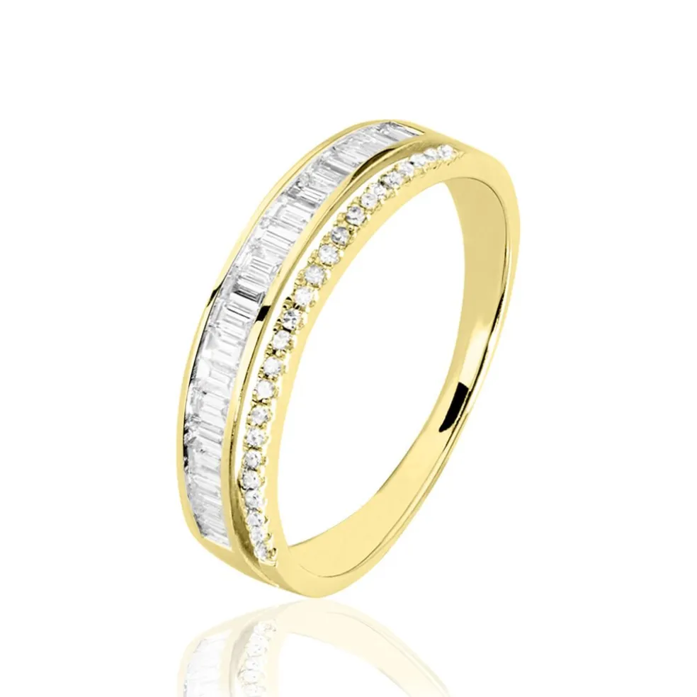 Bague Constance Or Jaune Diamant