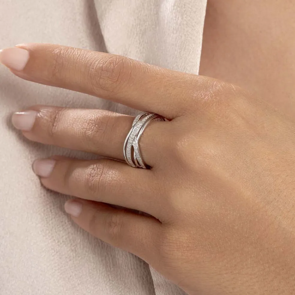 Bague Corilitia Or Blanc Diamant