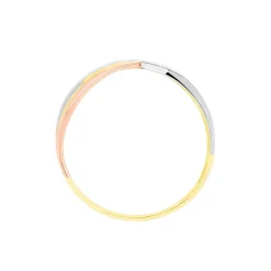 Bague Cramitia Or Tricolore Diamant