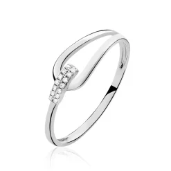 Bague Cyranna Or Blanc Diamant